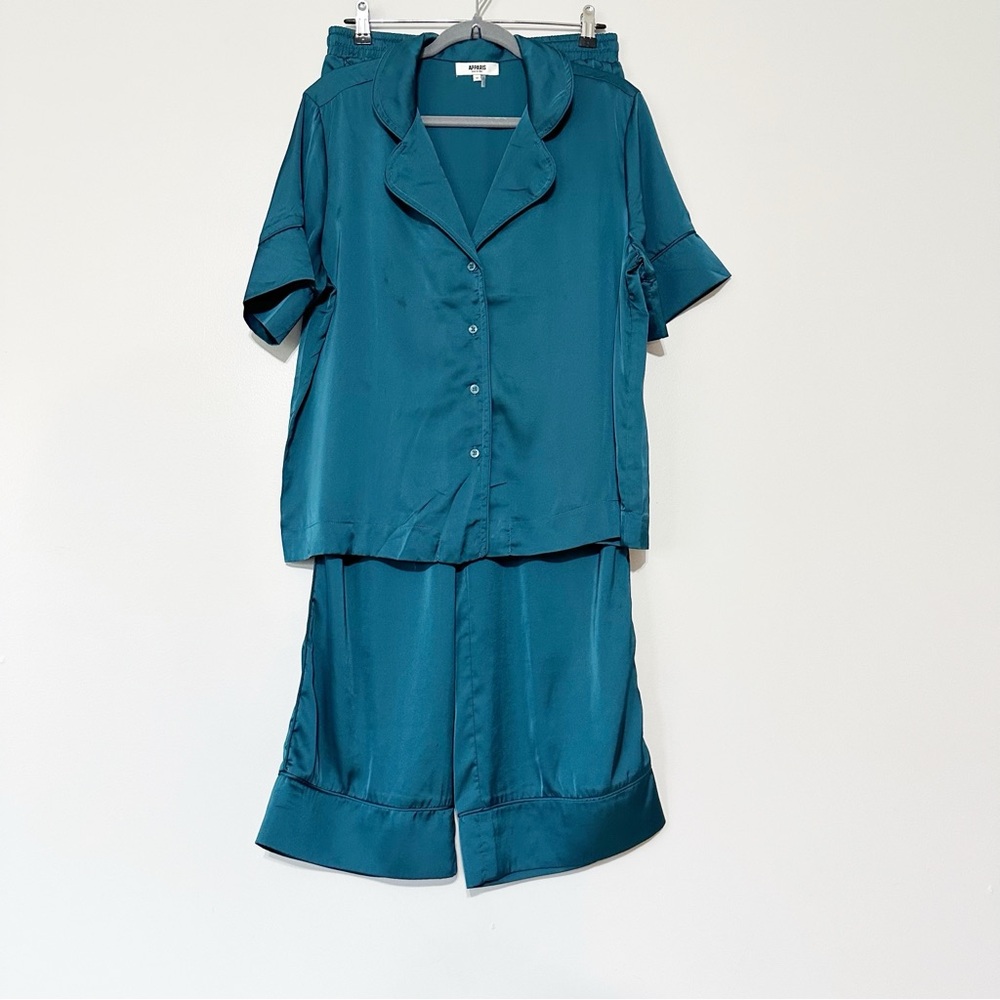 Apparis Reece Satin Pajama Pant Set Size Medium